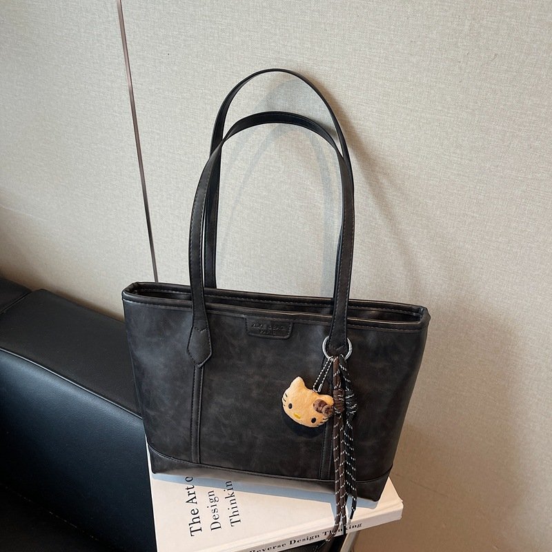 Large black tote bag - Image 2
