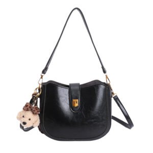 Black small shoulder bag