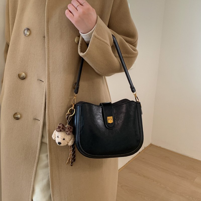 Black small shoulder bag - Image 2