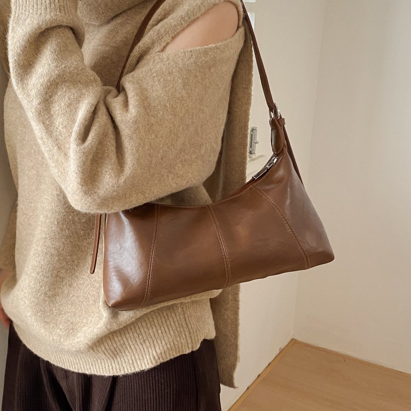 Brown medium shoulder bag - Image 2