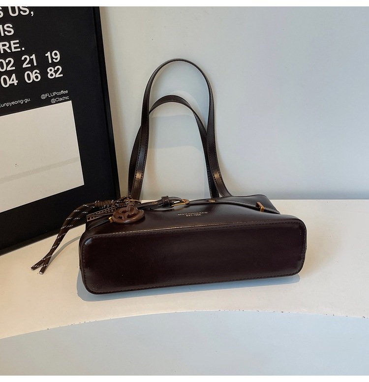 Brown medium shoulder bag - Image 3