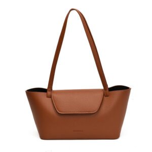 Dark brown medium shoulder bag
