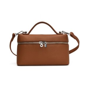 Dark brown small handbag