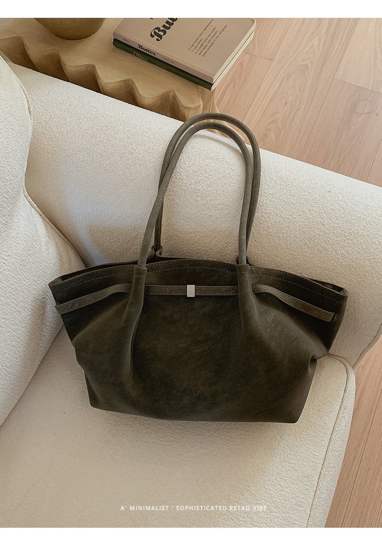 Shoulder Bags in Green Sencha - Image 2