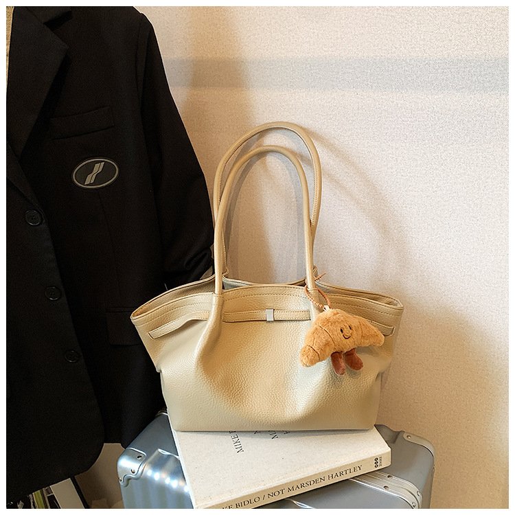 Khaki medium-sized handbag - Image 2