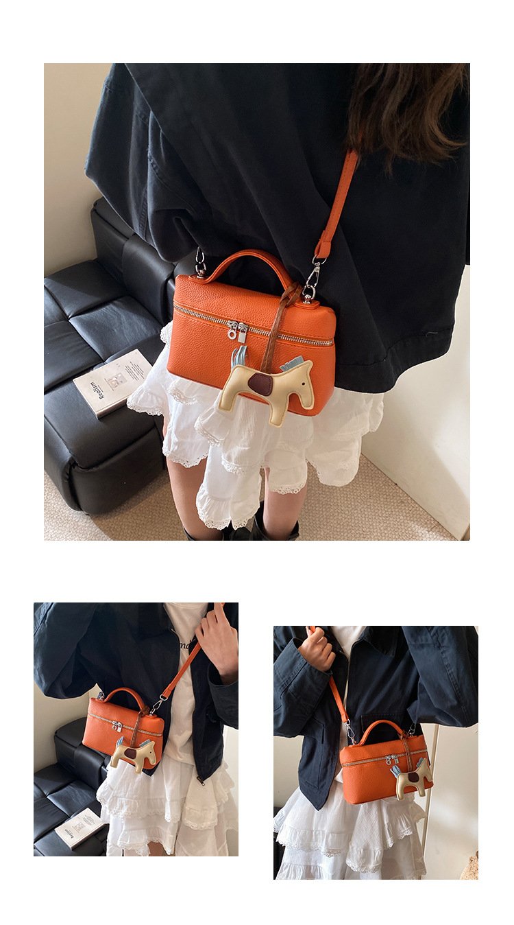 Orange small handbag - Image 2