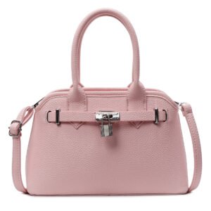 Pink medium handbag
