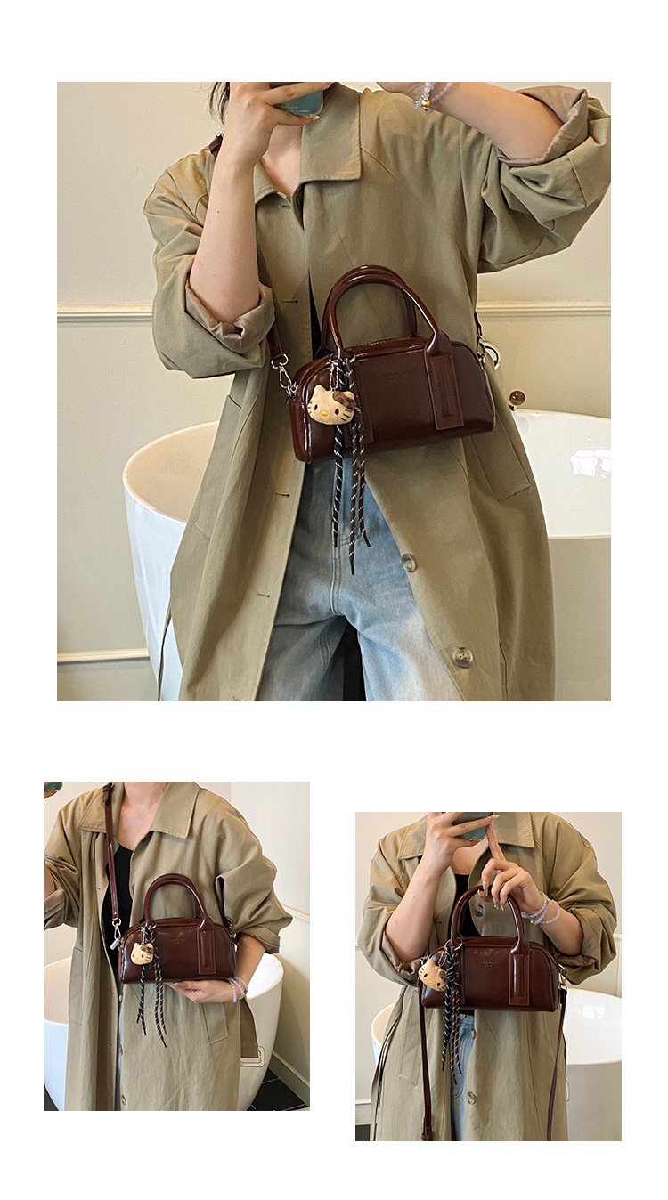 Red medium-sized handbag - Image 2