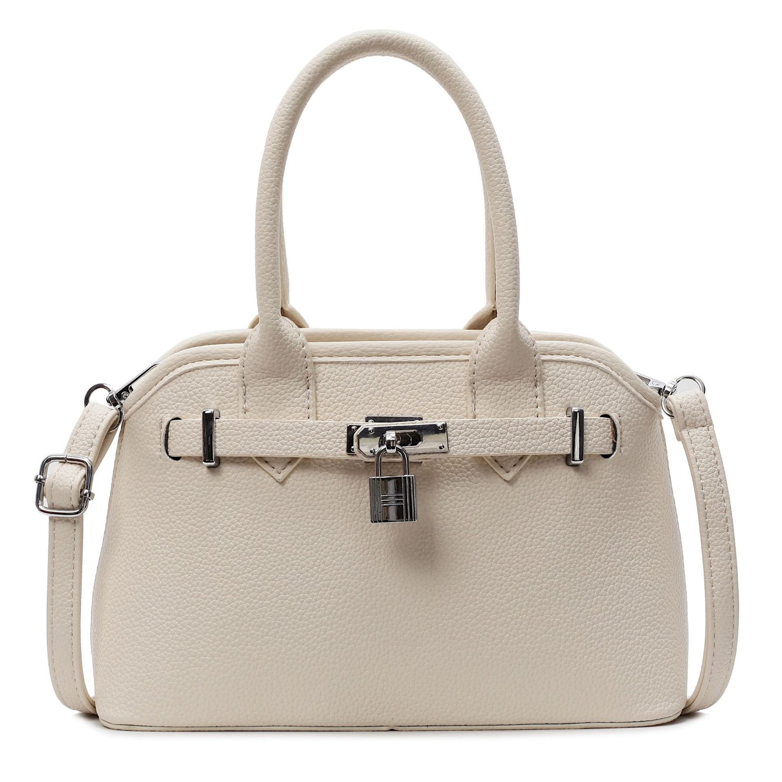 White medium-sized handbag