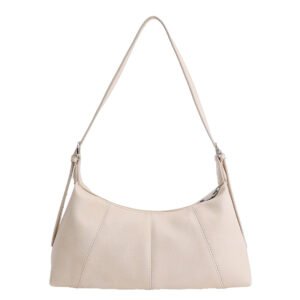 White medium-sized shoulder bag