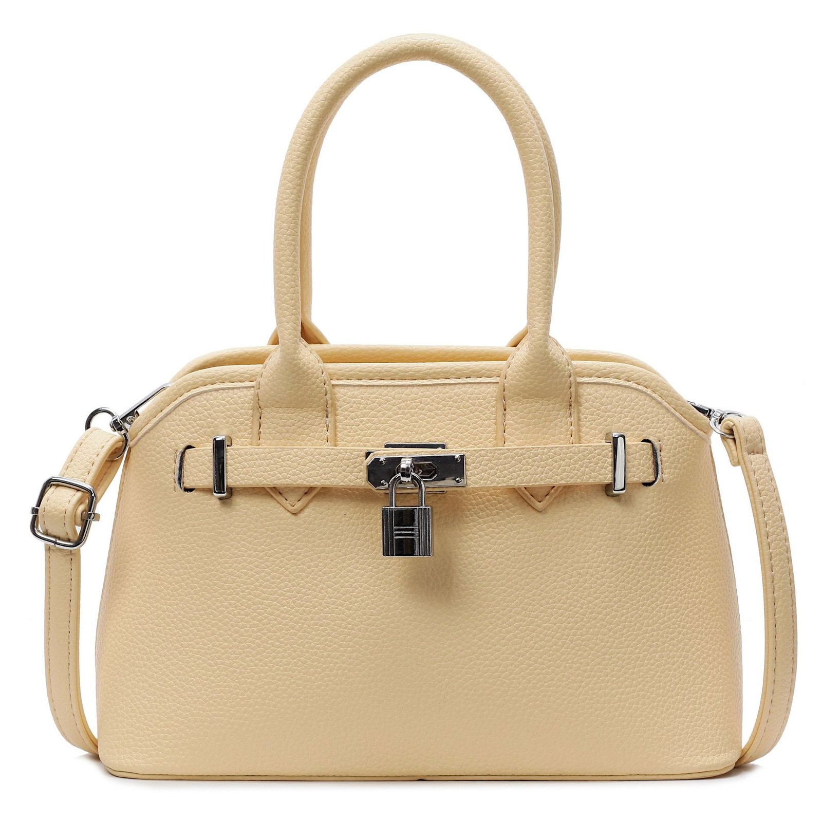 Yellow medium-sized handbag